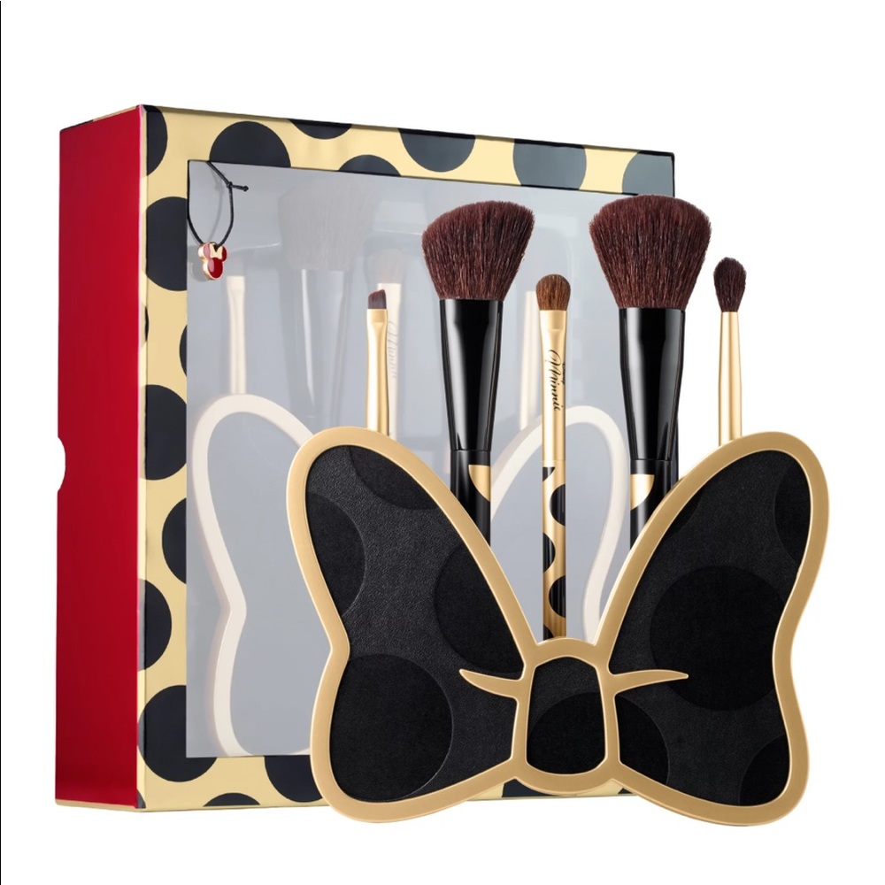 RARE Sephora x Disney Minnie Mouse brush set